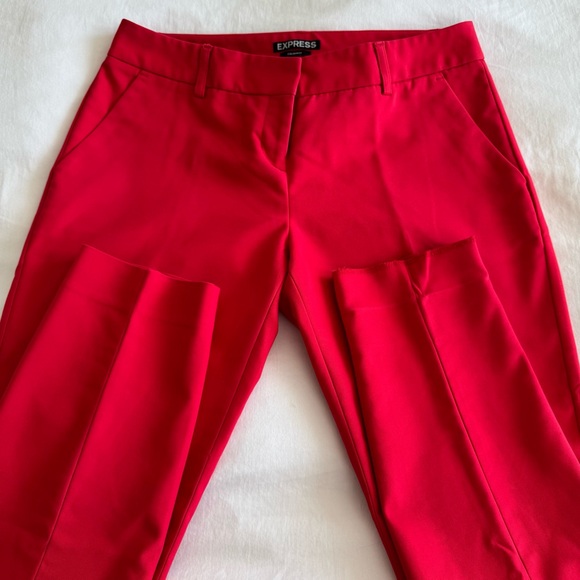 Express Red Columnist Pant - Picture 6 of 7